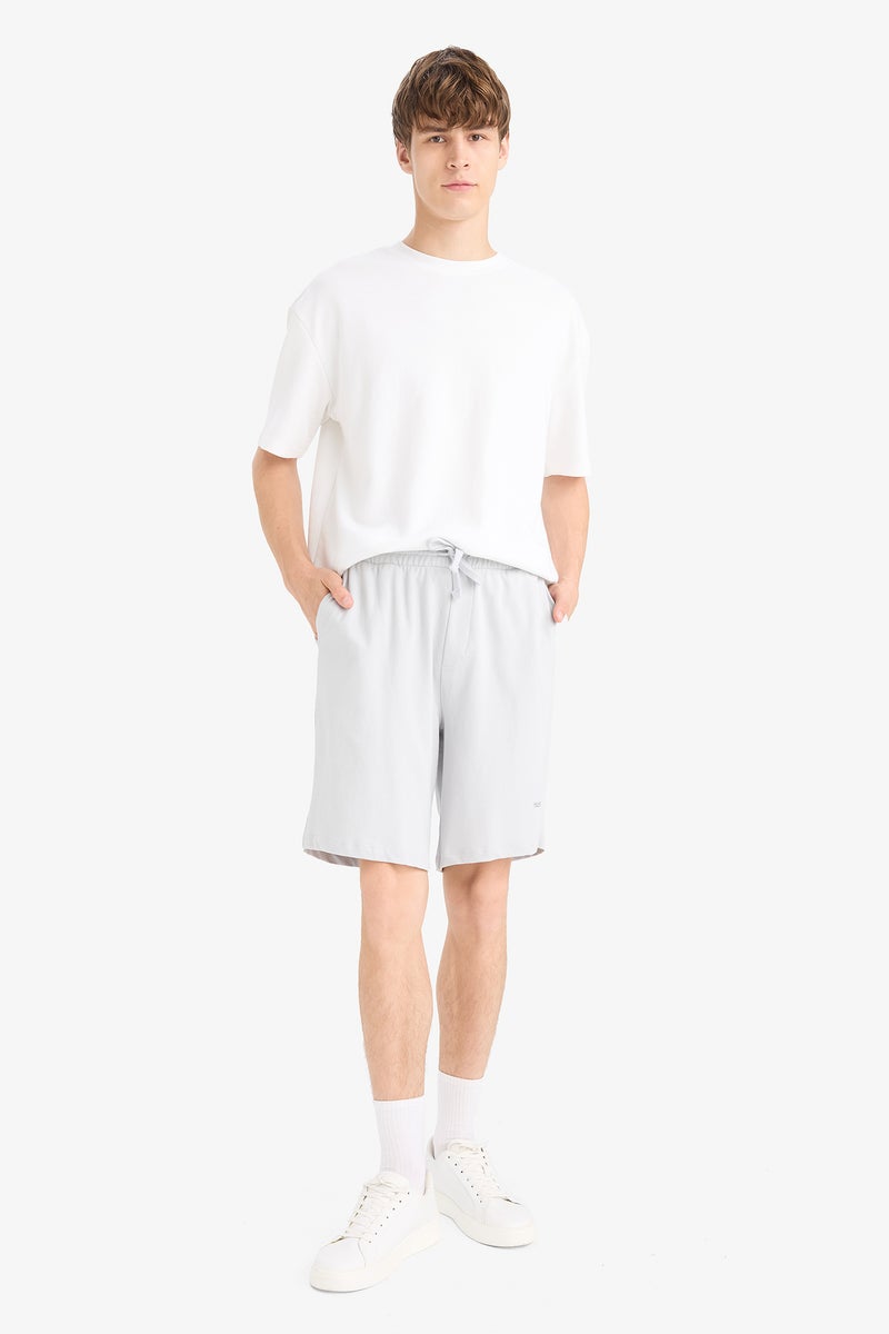 ديفاكتو شورت سليم فيت مطبوع - Image 1